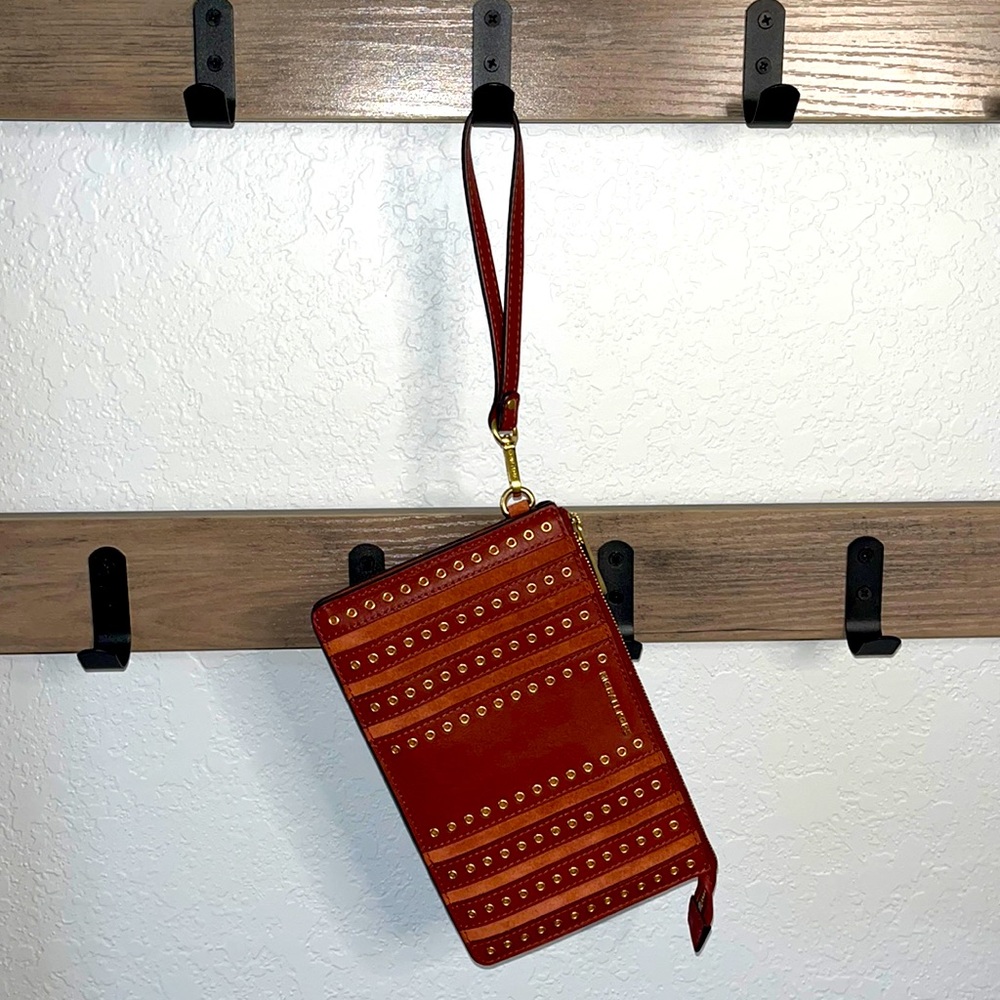 Michael’s Kors suede/leather wristlet